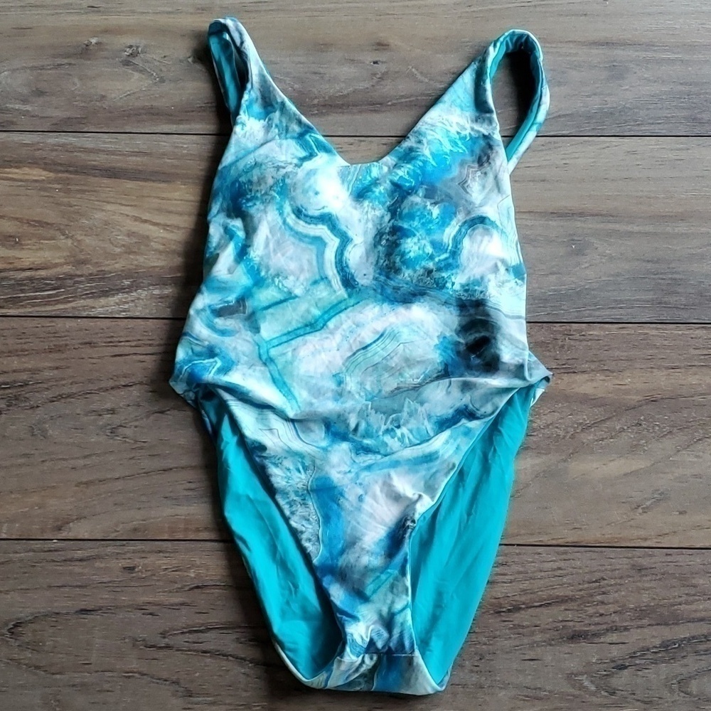 Becca Womens One Piece Swim sz S